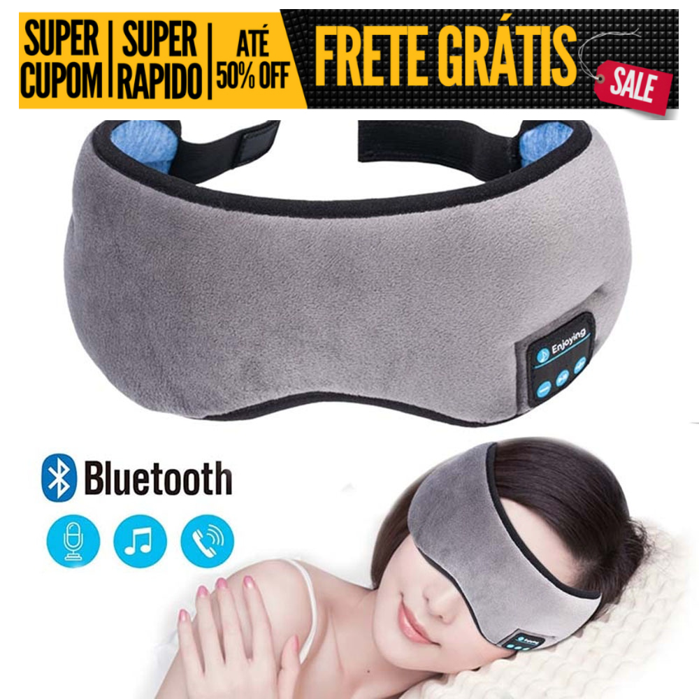 Mascara De Dormir Musical Tapa Olho Bluetooth