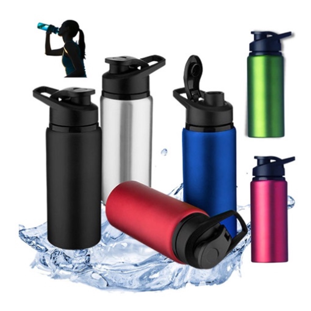 Gift Base Sportwasserflasche 600ml – „I'd Rather Be Dancing“ Design | Weiß & Metall