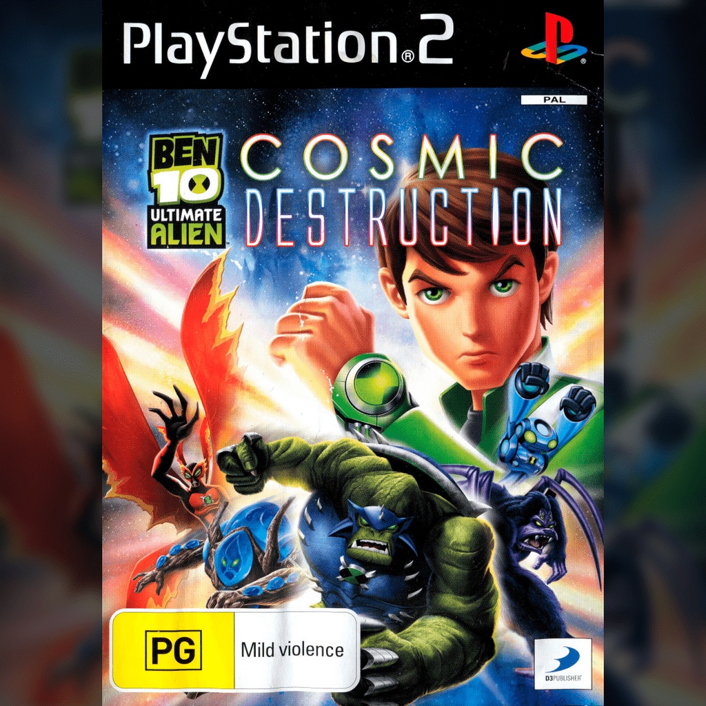 Ben 10 Ultimate Alien: Cosmic Destruction - PS2 - Patch | Shopee Brasil