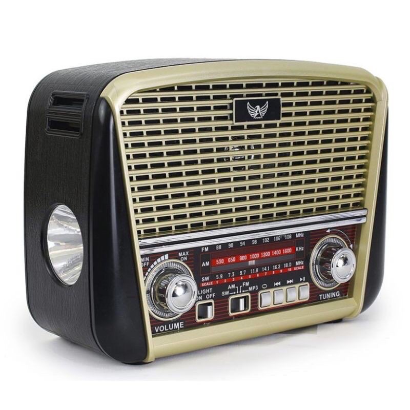 Radio Retro bluetooth Altomex/plugx J107 Antigo Usb Sd Am Fm Pilha Bivolt