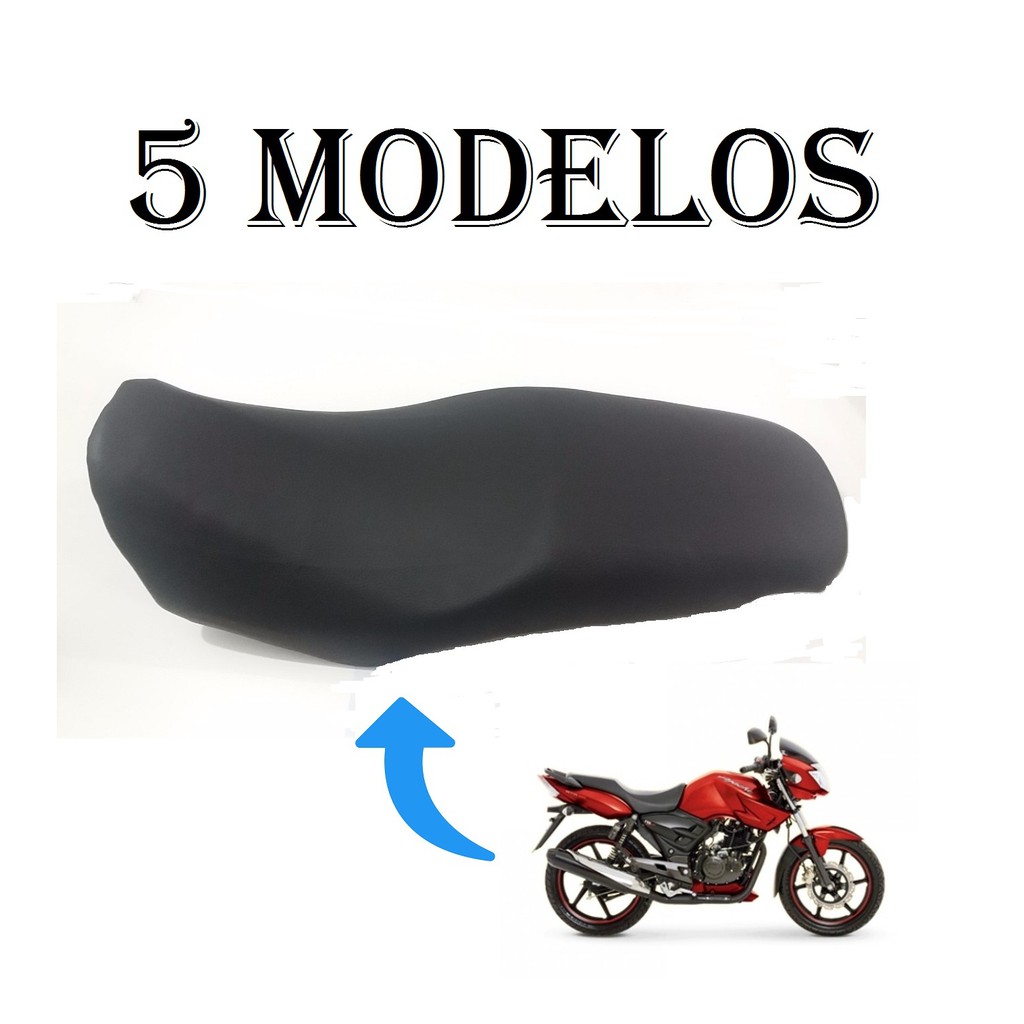 Capa Do Banco Modelo Original - Dafra Apache 150 / Rtr 150 - Liso / Antiderrapante / Fibra de Carbono