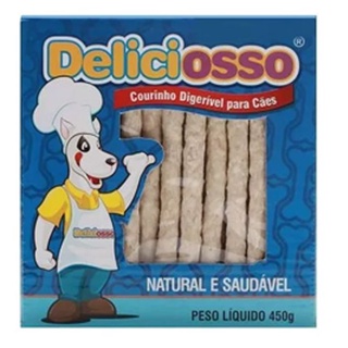 Petisco Ossinho Para Cachorro Caixa Palito Medio para cães Deliciosso 450g