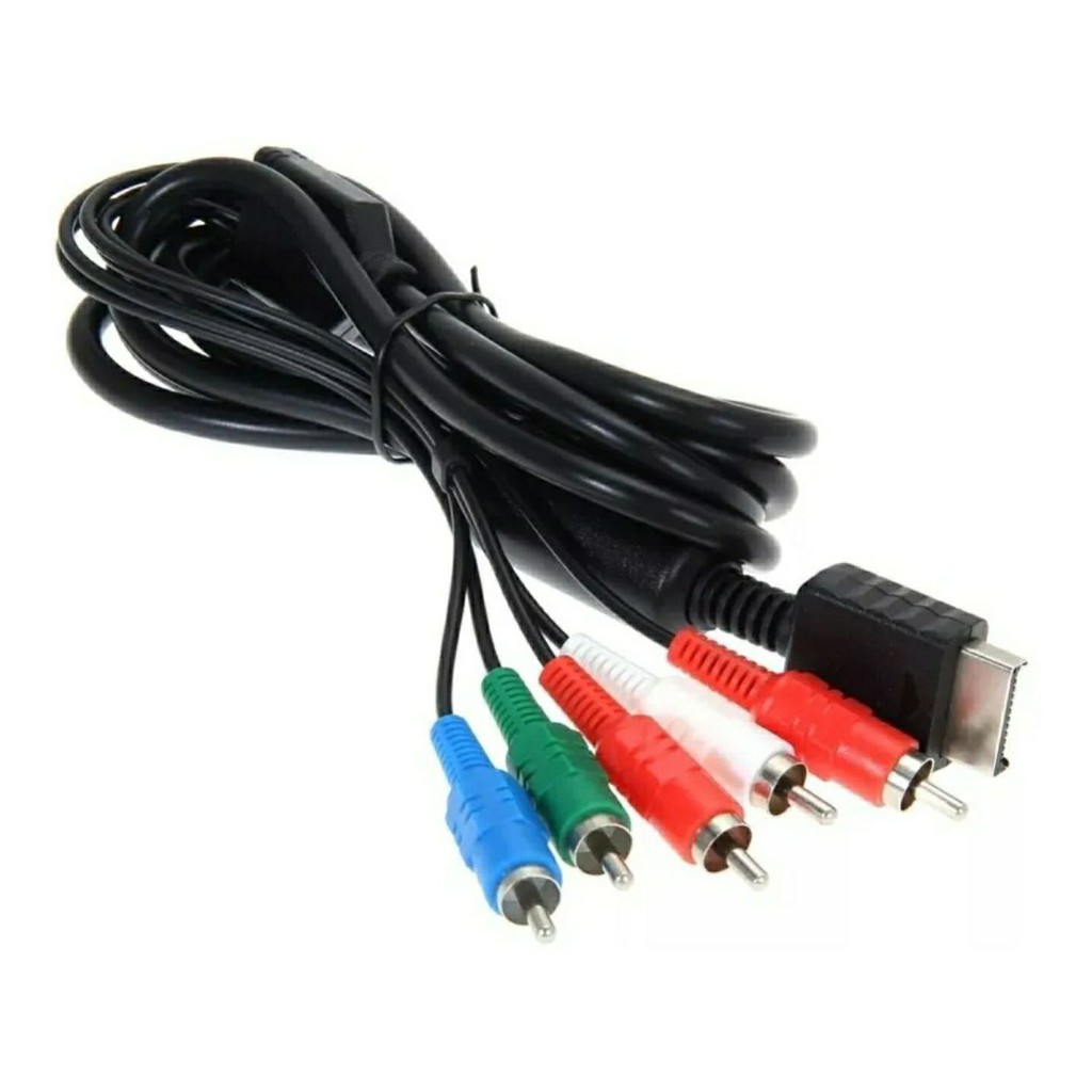 Cabo Vídeo Componente Xd540 Para Playstation Ps2 Ps3