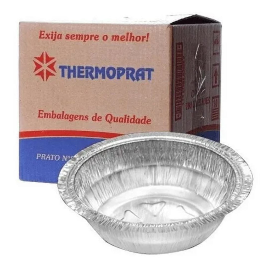 Marmitex Quentinha número 8 Manual com 200 unidades | Shopee Brasil