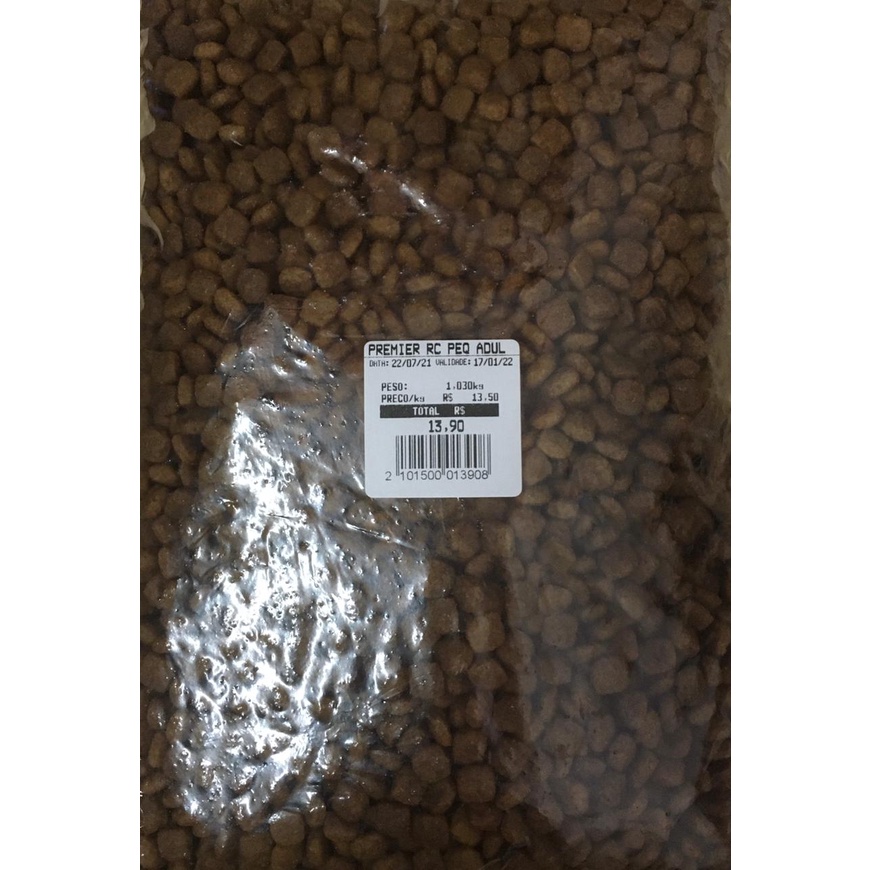Ração A Granel Premier Formula Cães Adultos Raças Pequenas 1 kg