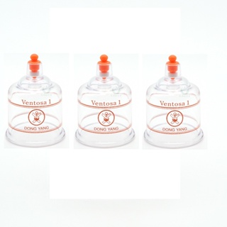 Copos para Ventosa - Kit c/ 3 ventosas tam. 1 em Oferta na Shopee