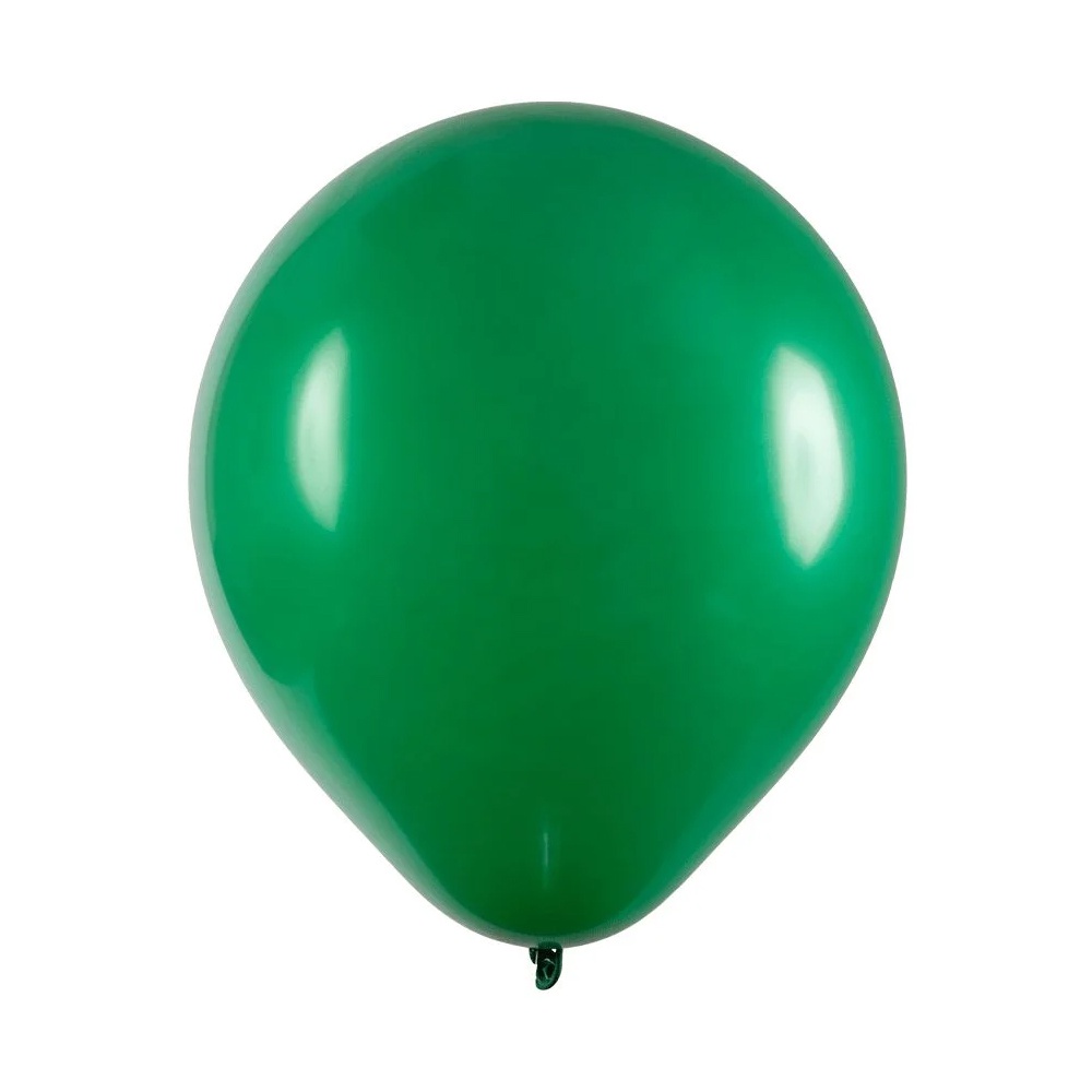 Balão De Festa Redondo Liso - Verde - 16" 40cm - 12 unidades em Oferta na Shopee
