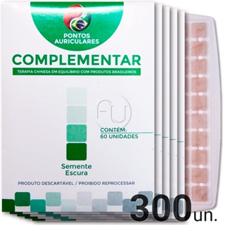 Ponto Auricular Semente Colza 300 un  - Acupuntura Auriculoterapia com Micropore em Oferta na Shopee