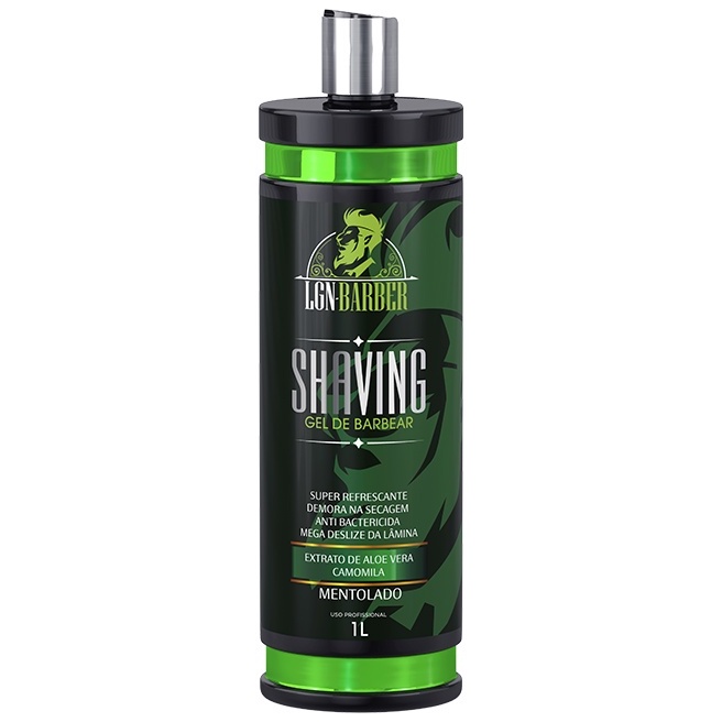 Shaving gel para barbear mentol/1LT - LGN Barber