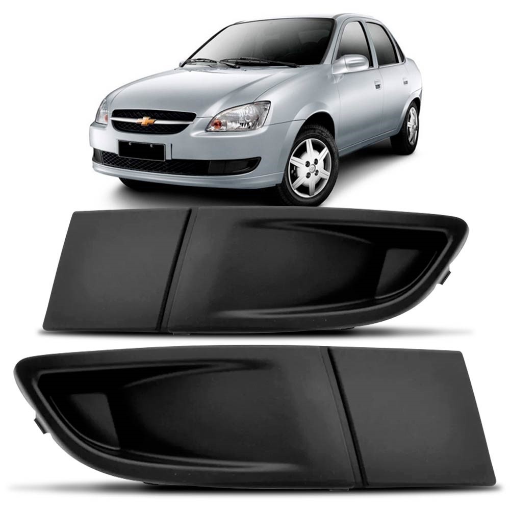 Moldura Grade Milha Corsa Classic 2010 2011 2012 2013 2014 2015 2016 Sem Furo em Oferta na Shopee