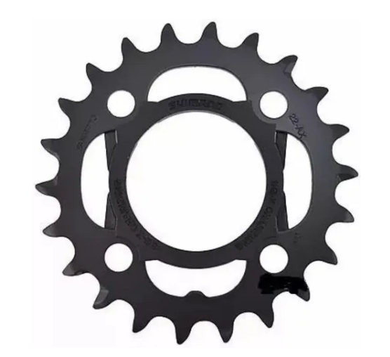 1260777 Coroa Shimano Alívio M4000 22 Dentes BCD 64mm 3x9v