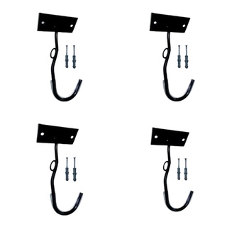 KIT COM 4 SUPORTES DE PAREDE PARA PENDURAR BICICLETA - Gancho De Parede P/ Bike posição vertical em Oferta na Shopee