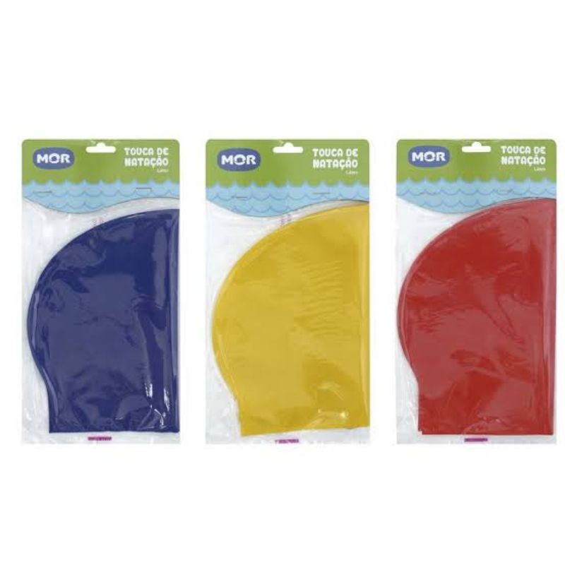 Touca De Natação Látex Mor em Oferta na Shopee