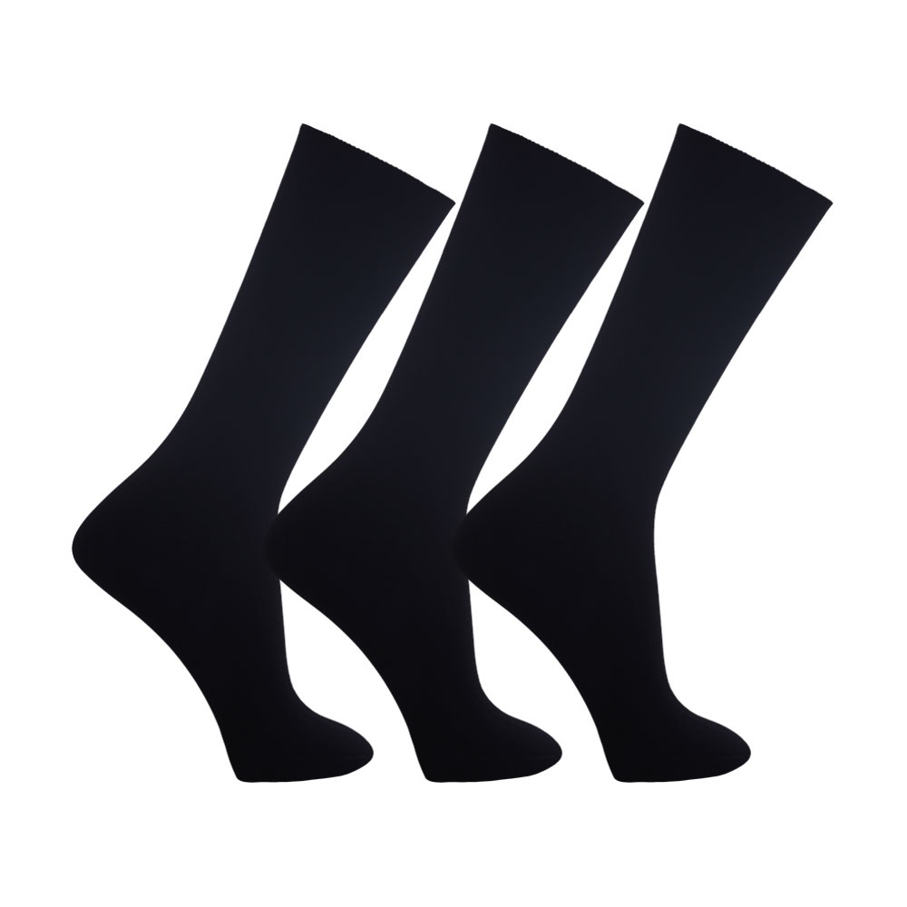 Detalhes do Kit 3 Pares Meias Social Poliamida Masculina Original Meia Fina Masculino Cano Longo Cano Alto Terno