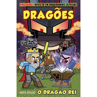 Pró Games Revista em Quadrinhos Especial - Minecraft Dragões