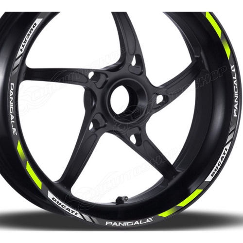 Friso Adesivo Refletivo D4 Roda Moto Ducati Panigale