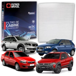 Filtro da Cabine Ar Condicionado pra para Fiat Strada Fiat Siena Fiat Palio