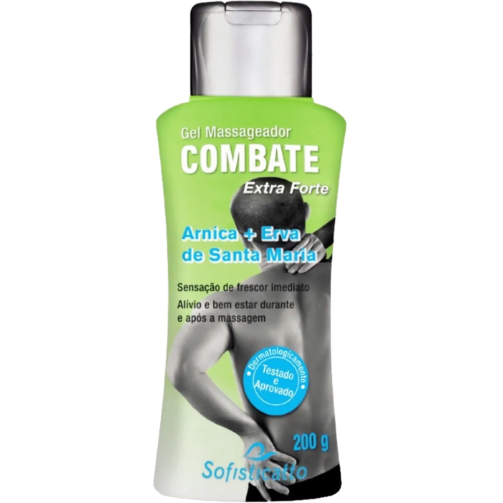 Gel Combate Erva de Santa Maria Extra Forte 200g