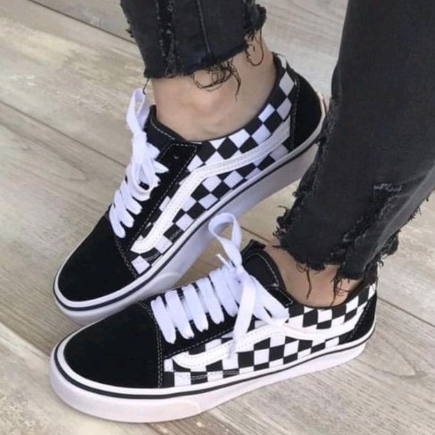 vans old skool platform xadrez