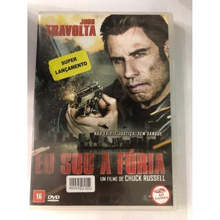 Eu Sou A Furia John Travolta - Dvd Usado