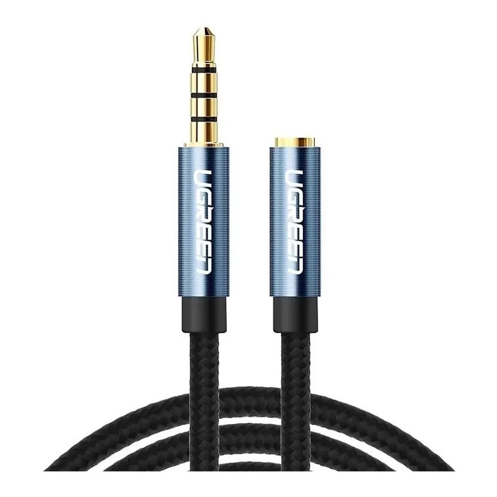 Ugreen - Extensão P2 P3 4 Vias Celular Fone Mic - 0,5 1M 2M - Selecione em Oferta na Shopee