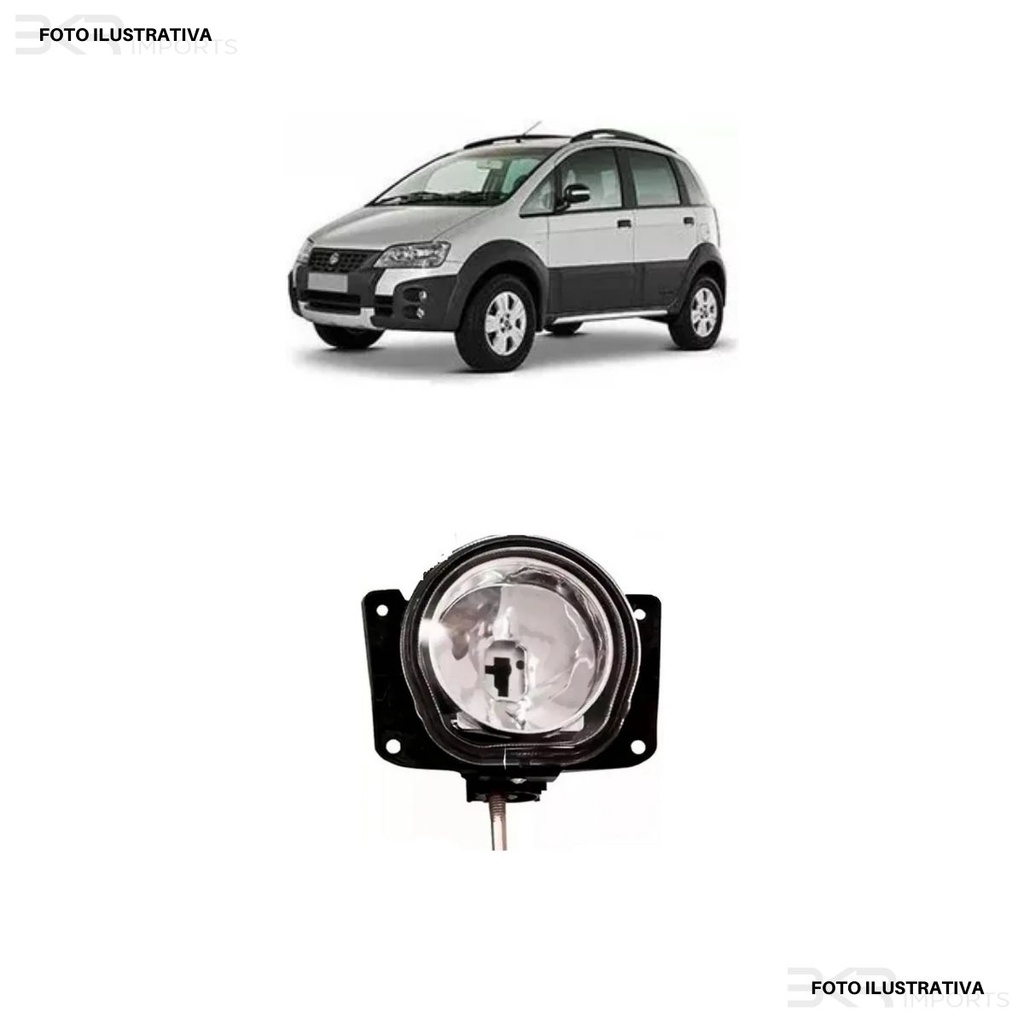 Farol Milha Palio 2004 2005 2006 2007 2008 2009 2010 2011 em Oferta na Shopee