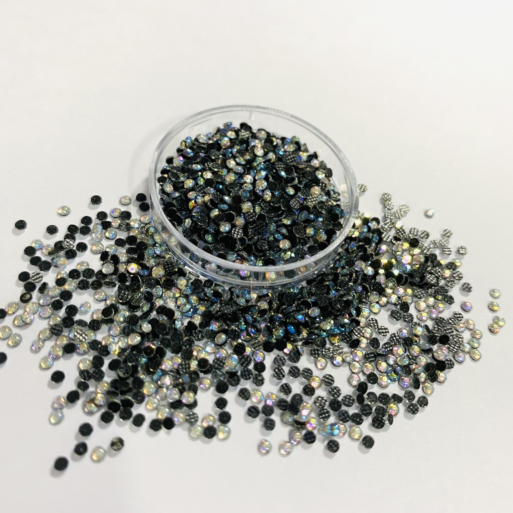 Strass 1.8mm Furta cor pedrinhas para unhas delicada