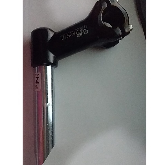 Suporte De Guidão, Traker Gtu, 25º , Preto Mesa Unicicli Stander 25.4mm