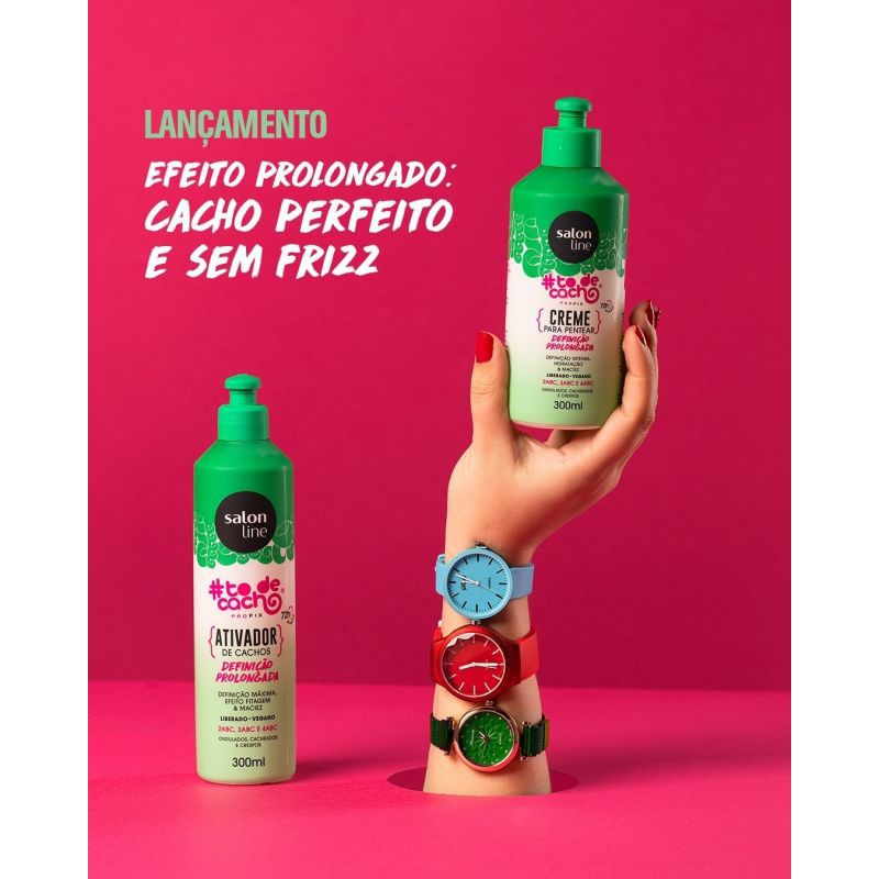 Creme De Pentear Salon Line To De Cacho Definicao Prolongada 300ml Shopee Brasil