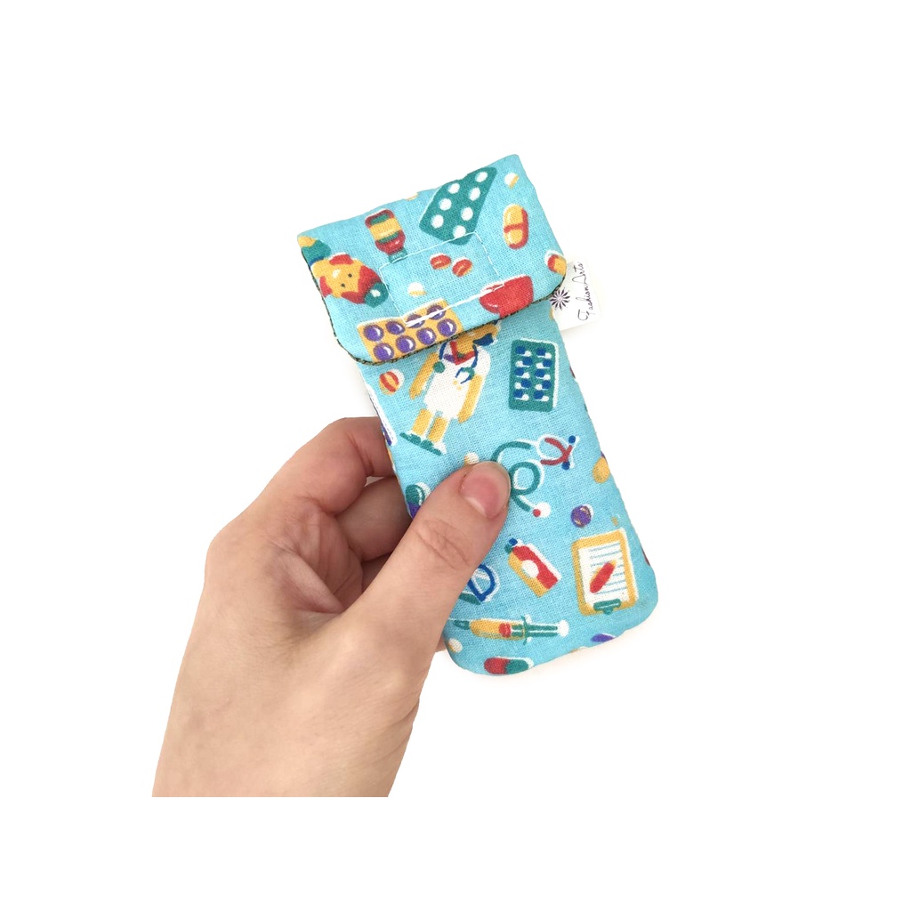 Capinha porta pílula ou remédios capa porta cartela de remedio ou porta pilula anticoncepcional