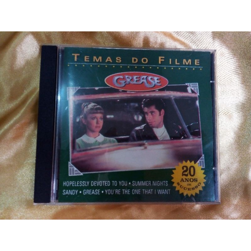 CD GREASE (TRILHA SONORA DO FILME GREASE)