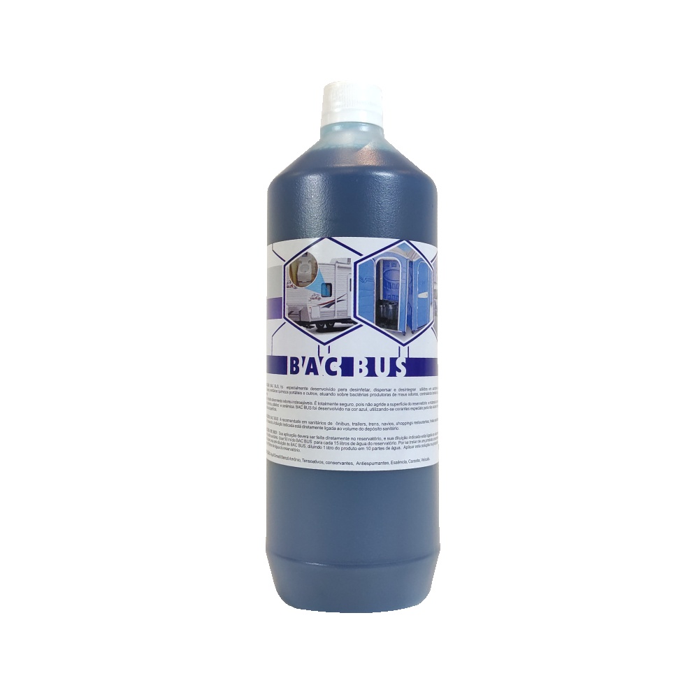 Solvente Para Banheiro Químico Sanitário Portátil 1l Bac Bus
