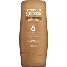 Loção Bronzeadora Cenoura & Bronze Efeito Dourado - FPS 6 110ml