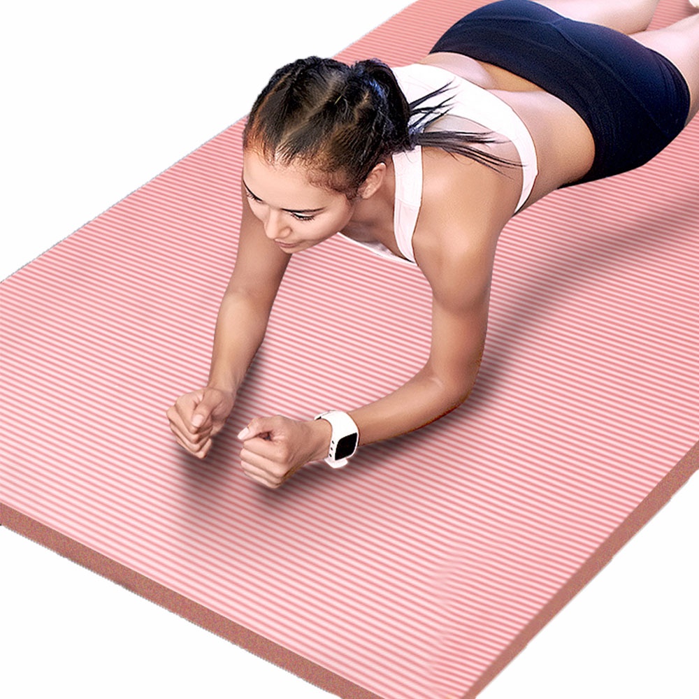 NBR 10mm 15mm Tapete Grosso Para Ioga Antiderrapante/Cobertor  Academia/Esportes/Em Casa/Perder Peso/Fitness - Desconto no Preço