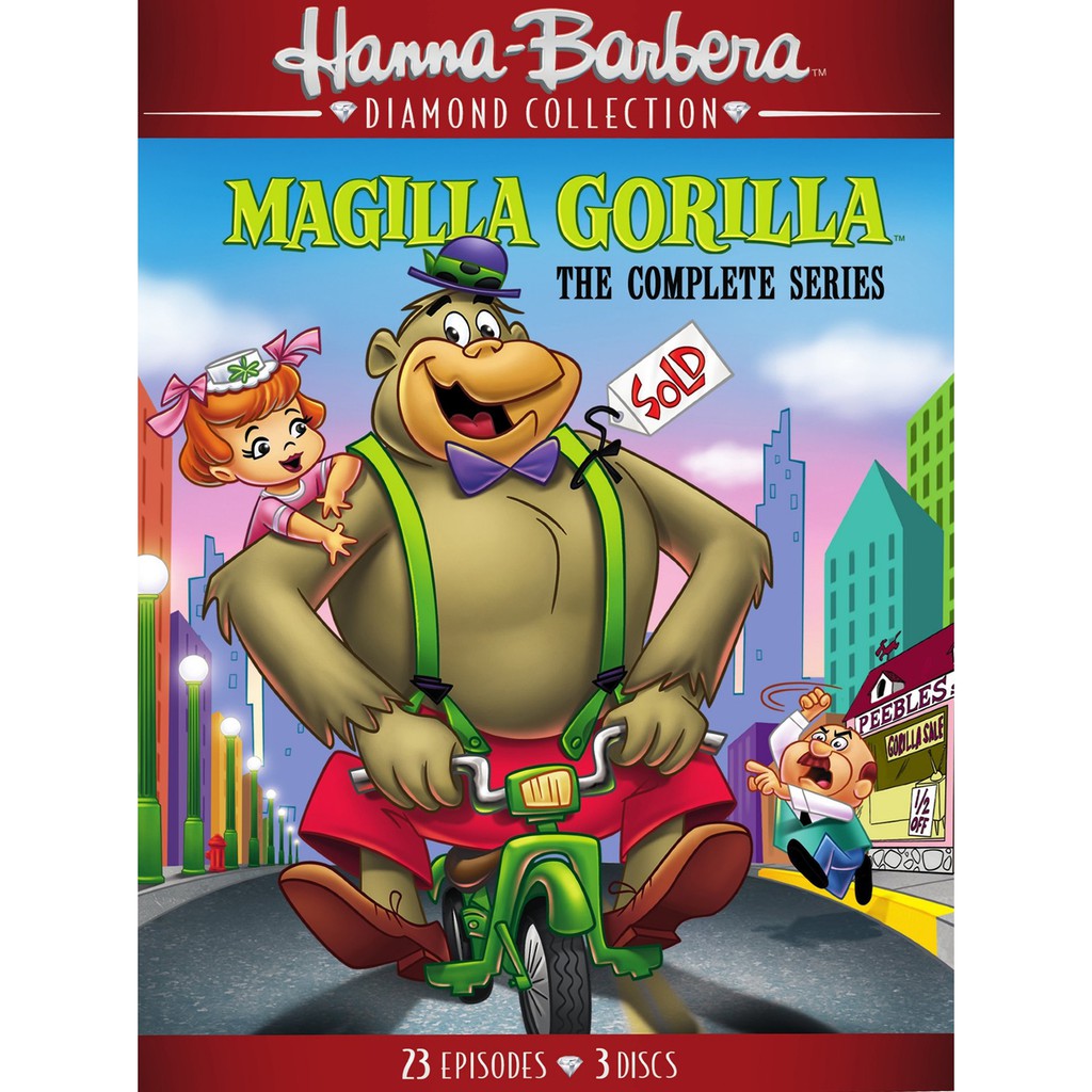 DVD Maguila, o Gorila (1964) 26 Eps Dublado - Hanna Barbera