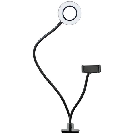 Ring Light de Mesa com Clamp e Suporte para Celular, Foto ou Filmagem
