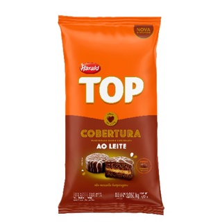 Chocolate Ao Leite Cobertura em Gotas Fracionada Harald Top 2,05Kg