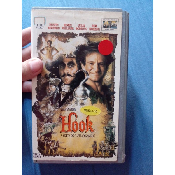 VHS Hook a volta do capitão gancho ( dublado)