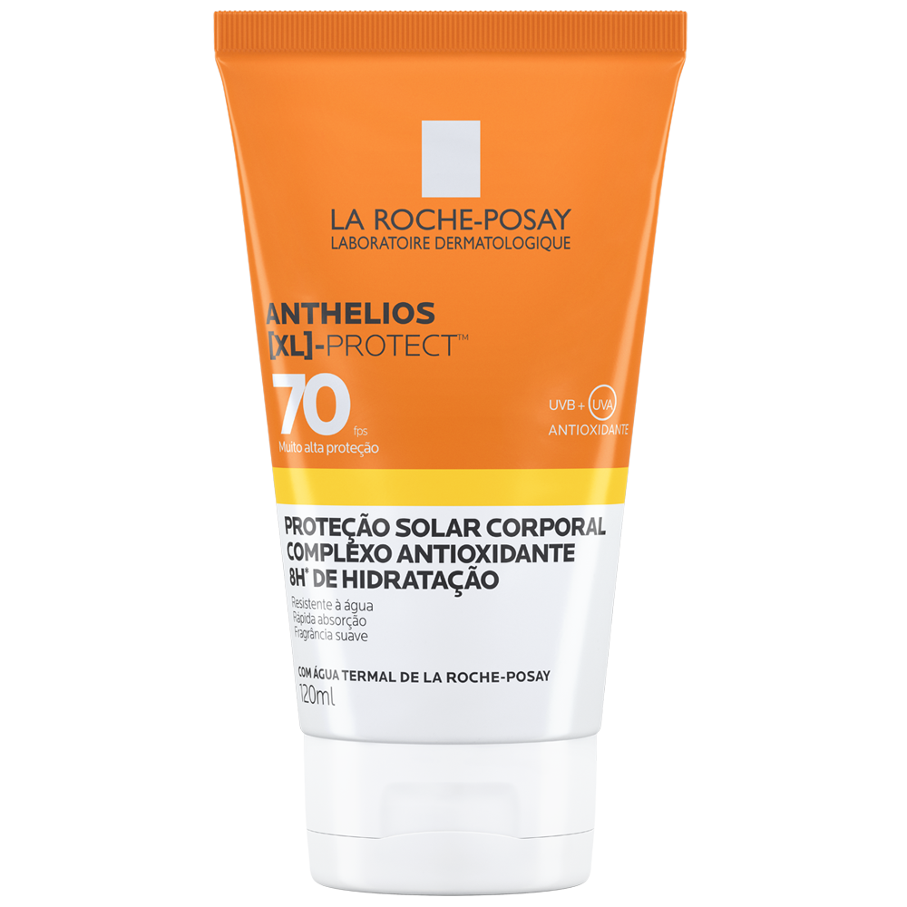 PROTETOR SOLAR CORPORAL LA ROCHE-POSAY ANTHELIOS [XL] PROTECT FPS70 120ML
