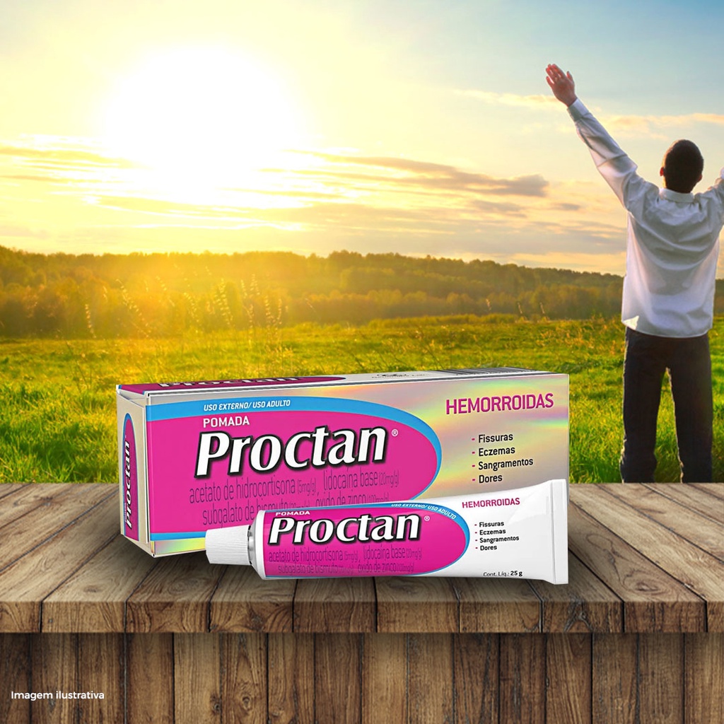 Proctan Pomada para Hemorroidas 25gr | Shopee Brasil