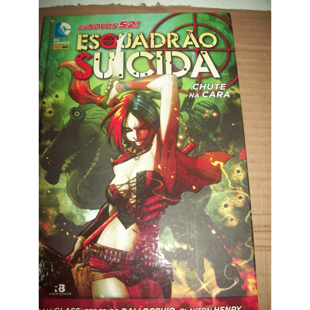 Hq Os Novos 52 Esquadrão Suicida Chute nas cara