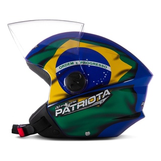 Capacete Aberto Pro Tork New Liberty 3 Patriota Azul Tam.56