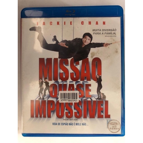 Missao Quase Impossivel Jackie Chan - Bluray Usado