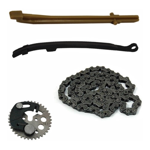 Tensor + Guia +coroa + Corrente Comando Xtz Fazer Factor 150