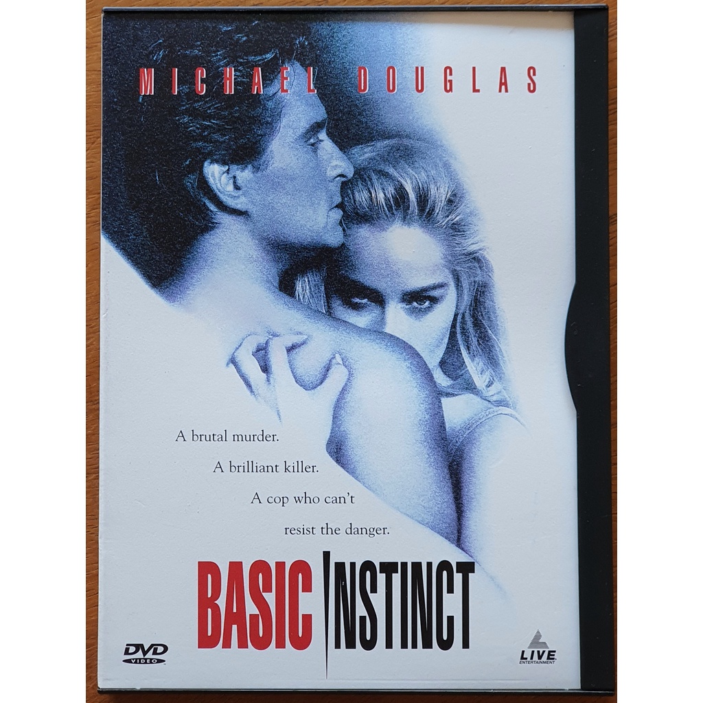 DVD Basic Instinct Instinto Selvagem Michael Douglas Sharon Stone