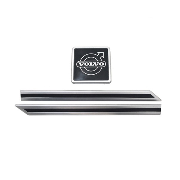 Emblema Transversal Da Grade Dianteira Do Volvo Nl/edc em Oferta na Shopee