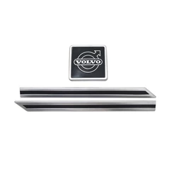Emblema Transversal Da Grade Dianteira Do Volvo Nl/edc