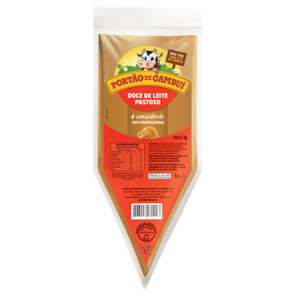 Bisnaga Doce de Leite Pastoso 1kg - Portão de Cambuí