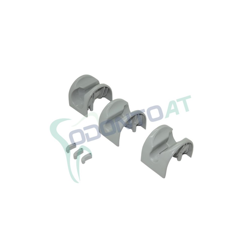 KIT 3 SUPORTE APOIO SYNCRUS ARO / JATO / VENTURI CINZA COM LINGUETA GNATUS / SAEVO / DABI / D700