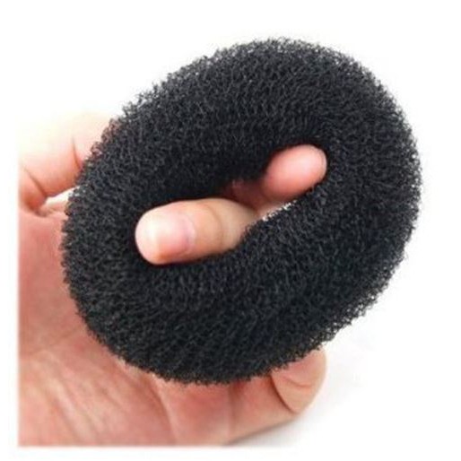 Rosquinha para coque donuts hair tamanho M em Oferta na Shopee